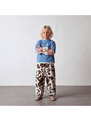 Poala Kids Erkek Çocuk Roar Çift Kol Sweatshirt
