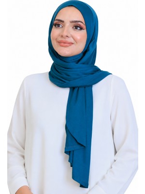 Modish Group Penye Boyun Kapamalı Şal Başörtü Hazır Giyim Turban Esnek Jersey Şal
