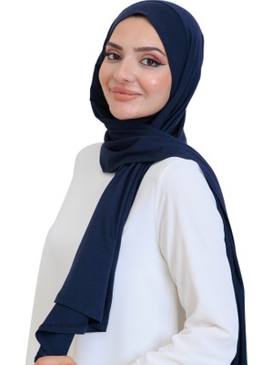 Modish Group Penye Boyun Kapamalı Şal Başörtü Hazır Giyim Turban Esnek Jersey Şal