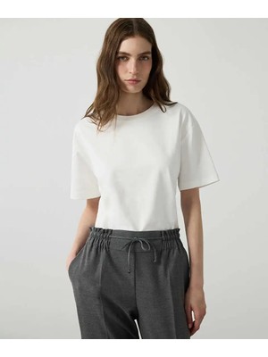 Miss İpekyol Basic bisiklet yaka tişört IW6260070113002