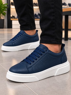 ALDİ Hakiki Deri Erkek Günlük Ayakkabı Casual Ayakkabı Bağcıklı