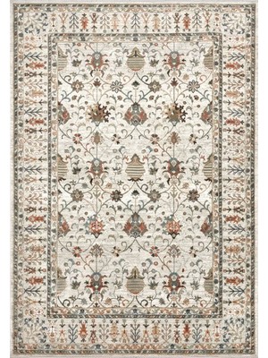 Bahariye Halı Bahariye Etnik - ET07 Krem - Etnik Vintage Modern Halı