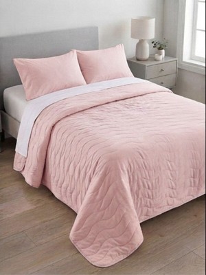Marla Home Çift Kişilik Pike Takımı | Battal Boy | 220X230 cm | Çok Amaçlı Yatak Örtüsü & Battaniye