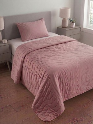 Marla Home Tek Kişilik Pike Takımı | 160X230 cm | Çok Amaçlı Yatak Örtüsü & Battaniye