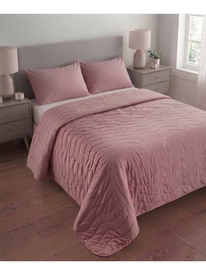 Marla Home Çift Kişilik Pike Takımı | Battal Boy | 220X230 cm | Çok Amaçlı Yatak Örtüsü & Battaniye