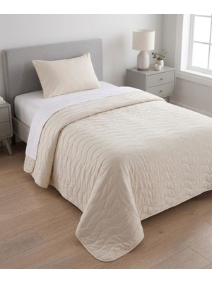 Marla Home Tek Kişilik Pike Takımı | 160X230 cm | Çok Amaçlı Yatak Örtüsü & Battaniye