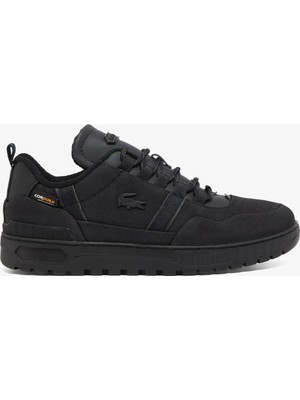 Lacoste Mens T-Clip Winter Cordura 224 2 Sma  Sneaker Günlük Spor Ayakkabı Siyah