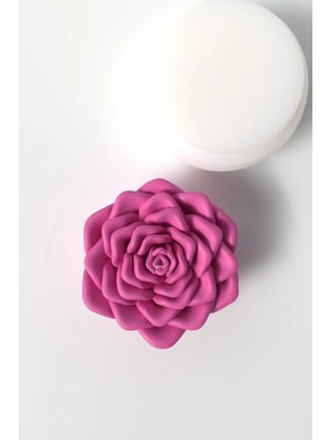 Cage Art Studio Büyük Gül Mum Silikon Kalıp 5 x 10 cm - Şakayık Gül Mum Kalıbı, Soya Wax Uyumlu