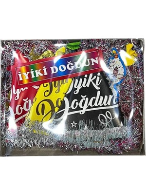 Aydogan's Ayd Takım Süs Doğum Günü Şeffaf Küçük Set