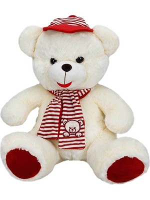 Aydogan's Ayd Şapkalı Atkılı Peluş Ayı 50 cm