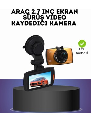 Astraltech Hd Araç Kamerası 2.7 Inç Ekran G Sensor Destekli