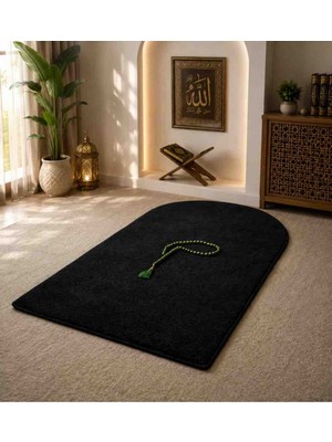 Kaymaz Taban Yıkanabilir Pelus Seccade 70X120