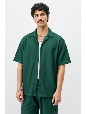 Fitilli Oversize Gömlek