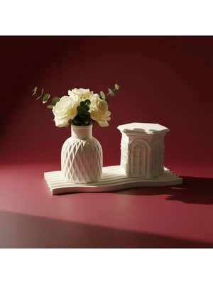 Canseb Elegance Premium- 3'lü London Dekoratif Set - Kaliteli Işçilik - Net Detaylar