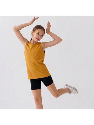 Bonbon Genç Kadın Basic Kolsuz Içi Yarım Astarlı Tshirt BB2815