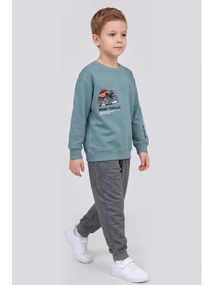 Queen Kids M4181 Erkek Çocuk Takım Mint