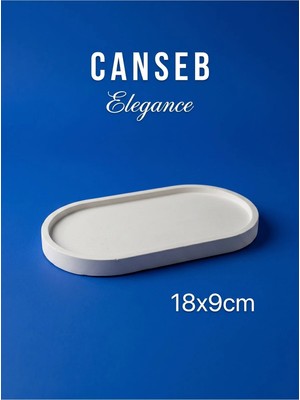 Canseb Elegance Velvet Line Tray - Dekoratif Tepsiler - Sunumluklar - Tabaklar
