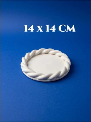Canseb Elegance Velvet Line Tray - Dekoratif Tepsiler - Sunumluklar - Tabaklar