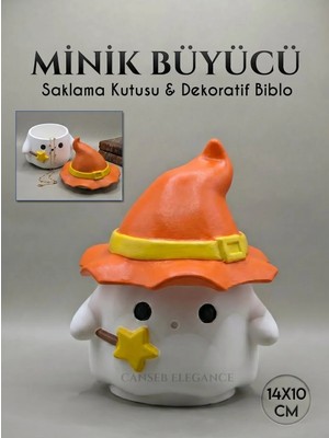 Canseb Elegance Minik Büyücü Saklama Kutusu & Dekoratif Biblo