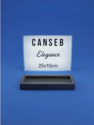 Canseb Elegance Velvet Line Tray - Dekoratif Tepsiler - Sunumluklar - Tabaklar