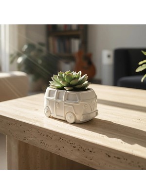 Canseb Elegance 10CM - Premium - Retro Karavan Saksı Dekor