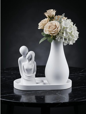 Canseb Elegance 3'lü Şık Sevgi Seti - Dekoratif Set