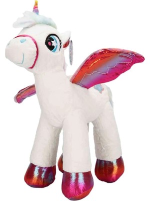 Akıllı Bayi Kanatlı Unicorn Peluş 42 cm