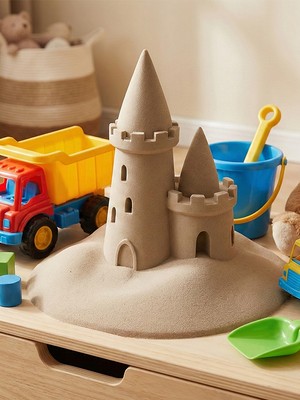 Toynetic Kumdan Kale – Detaylı Dekoratif Sahil Biblosu Dekoratif Obje & Biblo