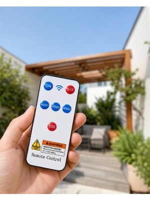 Azrlya Güneş Enerjili LED Duvar ve Direk Lambası Suya Dayanıklı Akıllı Aydınlatma