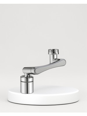 Azrlya Esnek 1080° Musluk Başlığı 3 Eklemli Hareketli Su Modlu Lavabo Aparatı