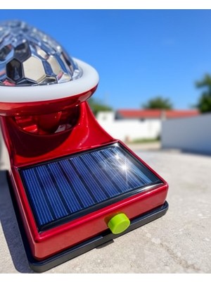 Azrlya Taşınabilir Solar LED Parti Lambası USB Şarjlı Renkli Dekoratif Aydınlatma