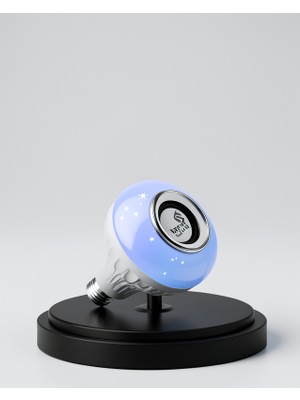 Azrlya Akıllı LED Ampul – E27 Uyumlu ve Müzik Çalarlı Tasarım