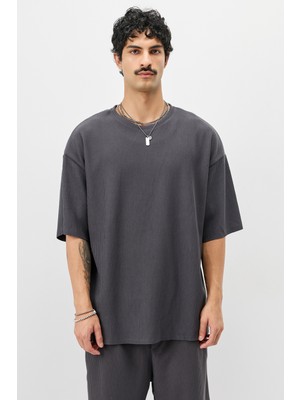 Fitilli Oversize Tişört