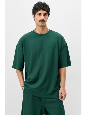 Fitilli Oversize Tişört