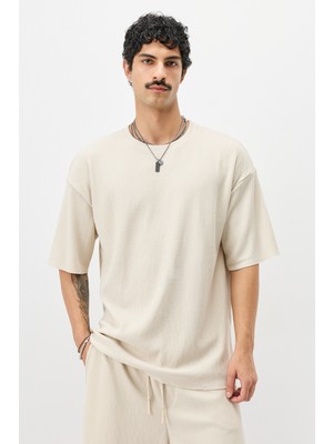 Fitilli Oversize Tişört