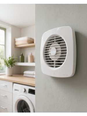 Azrlya Banyo Wc Mutfak Aspiratörü 16 W 120 mm Havalandırma ve Hava Tahliye Fanı