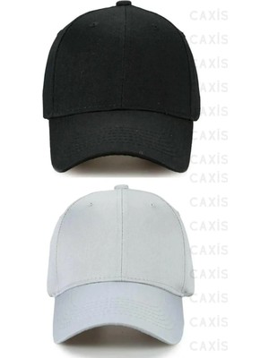 Gyes Spor Şapka Unisex 2 Adet Arkası Cırtlı Ayarlanabilir