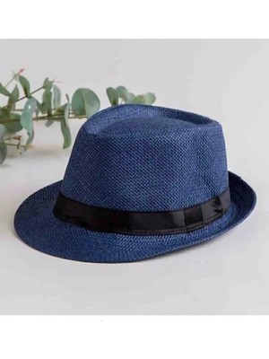 Gyes Hasır Fötr Şapka Yazlık Unisex