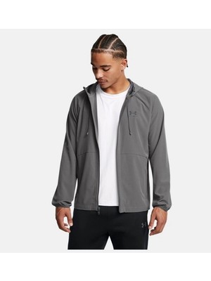 Under Armour Ua Stretch Woven Rüzgarlık Antrasit Erkek Ceket 6003001-025