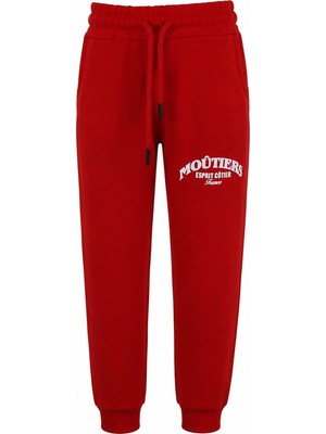 Trender Mouters Baskı 2 Ip Kırmızı Erkek Çocuk Eşofman Altı 8081