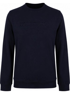 Trender Weekend Gofre Lacivert Erkek Sweatshirt 2003