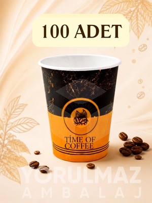 Yorulmaz Ambalaj 🥤 Bencup 7 Oz Kalın Karton Bardak 100 Adet ☕ | 🔥 Sıcak & Soğuk Içecek Bardağı | 💪 Dayanıklı Yapı