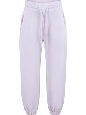 Trender Basic Ekru Kız Çocuk Eşofman Altı 8071