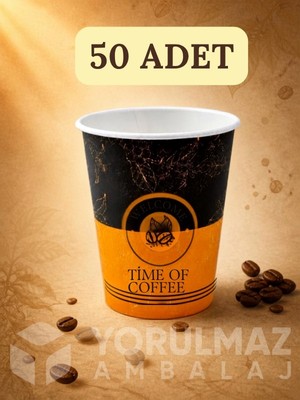Yorulmaz Ambalaj 🥤 Bencup 7 Oz Kalın Karton Bardak 50 Adet ☕ | 🔥 Sıcak & Soğuk Içecek Bardağı | 💪 Dayanıklı Yapı