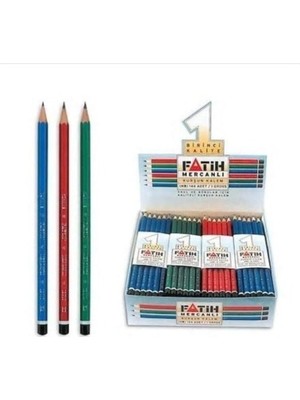 Fatih Mercanlı Kurşun Kalem 144 Adet (1 Paket, 12 Düzine)