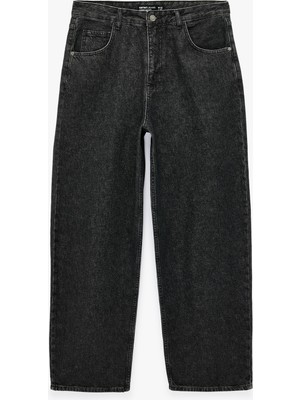 Koton Rahat Kalıp Cepli Pamuklu Super Baggy Jean Pantolon