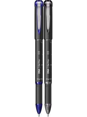 Brf Store Acanticaret Scrıkss Offıce Dna 0.5 mm Jel Kalem Mavi & Siyah 2'li Blister, 0.5 mm