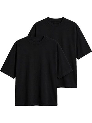 Brf Store Acanticaret Anthony Jackson 2’li Kutu Premium Erkek Oversize Tişört Alessandro