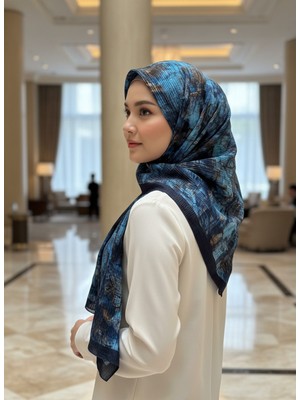 Cappio Craft Müslüm, Floral Çiçek Desenli Bürümcük Şal – Zarif, Kaymaz, Terletmez ve Rahat Kullanım 75 x 200 cm
