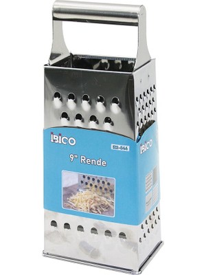 Store 9 Inç - 4gen  Metal Çelik Rende  Metal Saplı